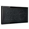 Cold Beer Framed Flashing LED Marquee Wall Bar Sign (19"x10")